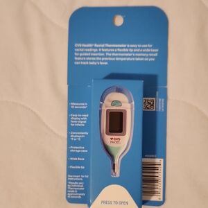 Digital Thermometer - White